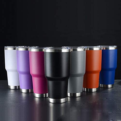 30 Oz Stainless Steel Tumbler Double Wall Insulated Travel Mug with Lid