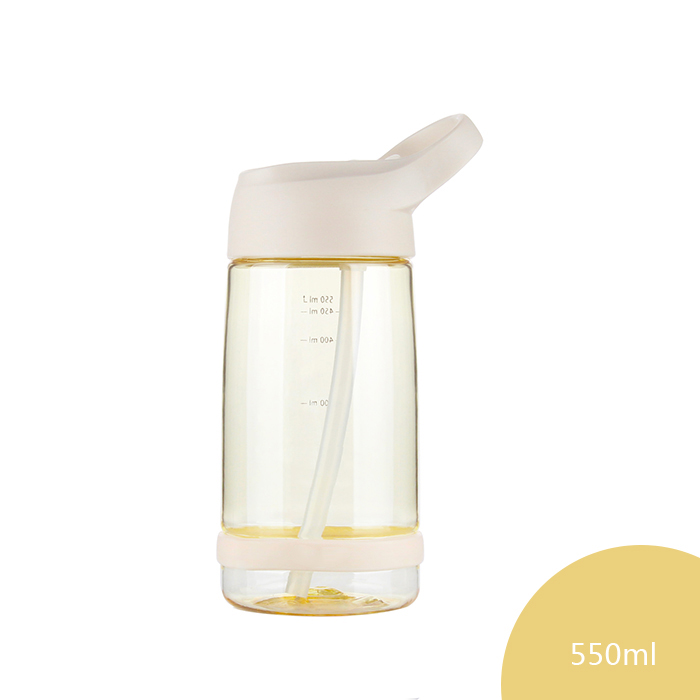 Carry Handle Leak Proof Custom Imprint Cute Drinking Bottle 550ml