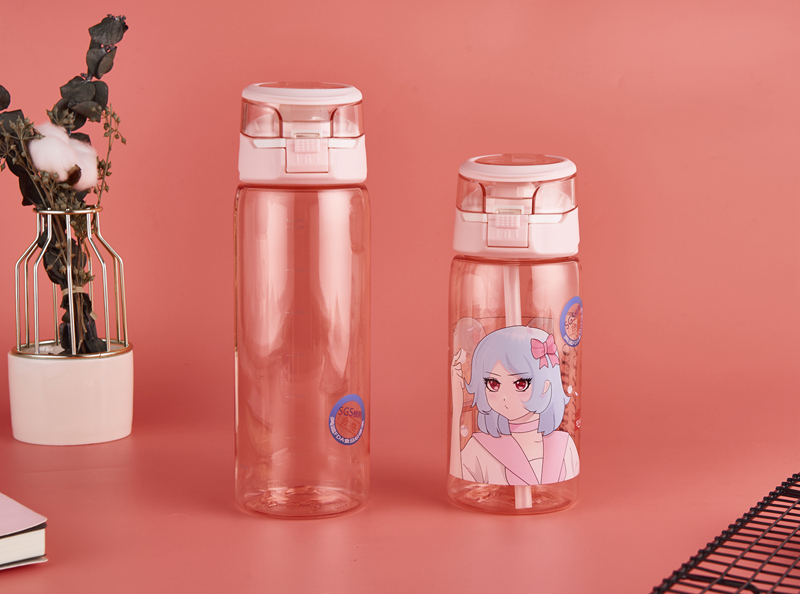 BPA Free Tritan Leak Proof Flip Top Lid Water Bottle