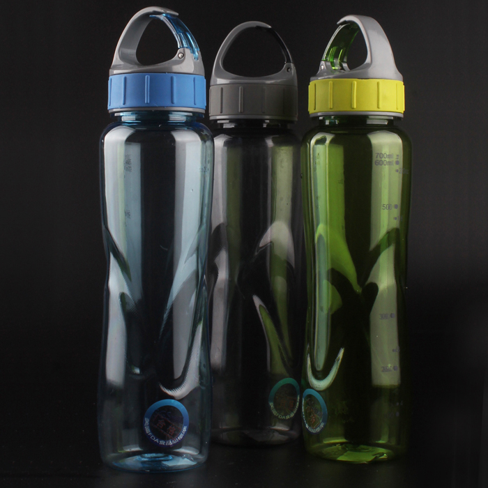 Carabiner Lid Design Suitable for Sports BPA Free Tritan Water Bottle