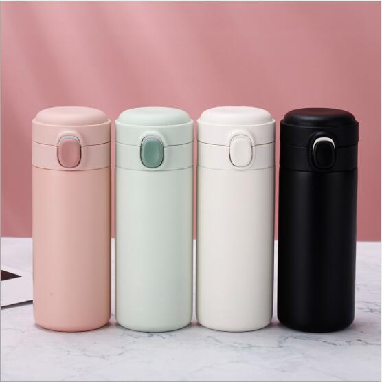 Double Wall Thermal Vacuum Flask Insulated Outdoor Sports Drink 18/8 Stainless Steel Water Bottles with Custom Logo