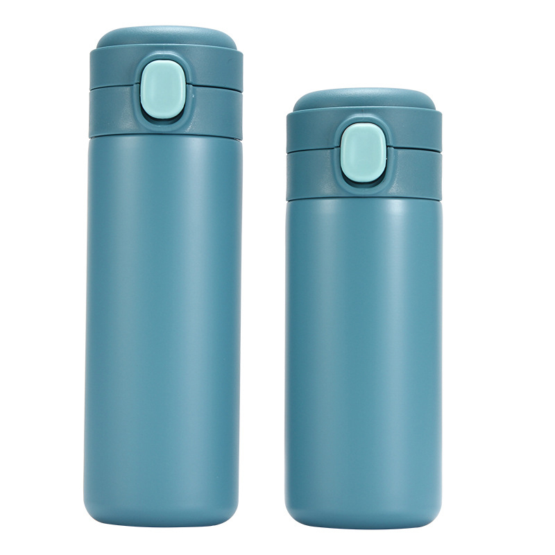 304 Stainless Steel Vacuum Flask Insulated Water Bottles with Drinking Lid One Touch Open Lid