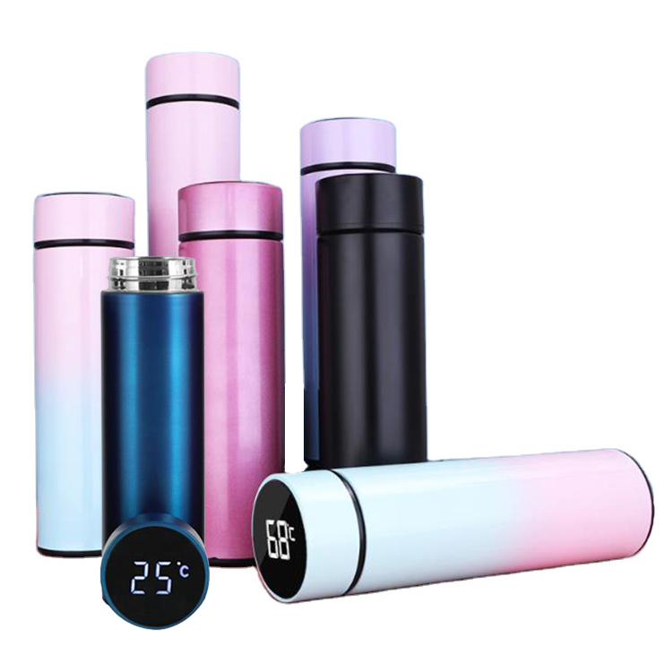 Smart LED Temperature Display Insulation Bottle Stainless Steel Intelligent Vacuum Flask